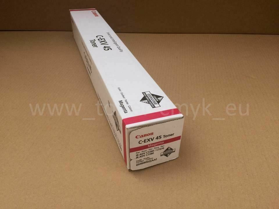 Original Canon C-EXV 45 Toner Magenta 6946B002 iR Adv C7260 C7270 C7280