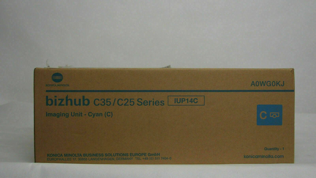 Original Konica Minolta IUP 14 Cyan Trommel A0WG0KJ for Bizhub C-Serie 35 P 35 2