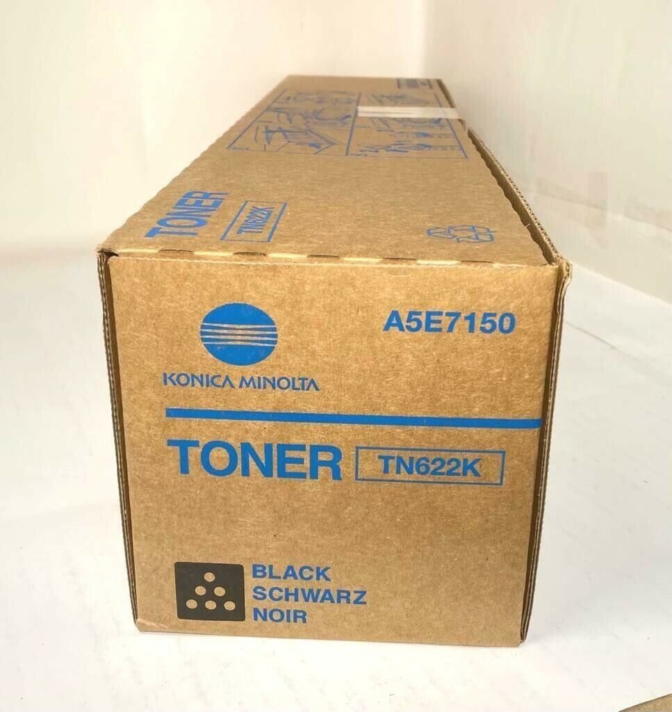 Konica Minolta TN622 Toner Black A5E7150 für Bizhub Press C 1085 C 1100 NEU OVP