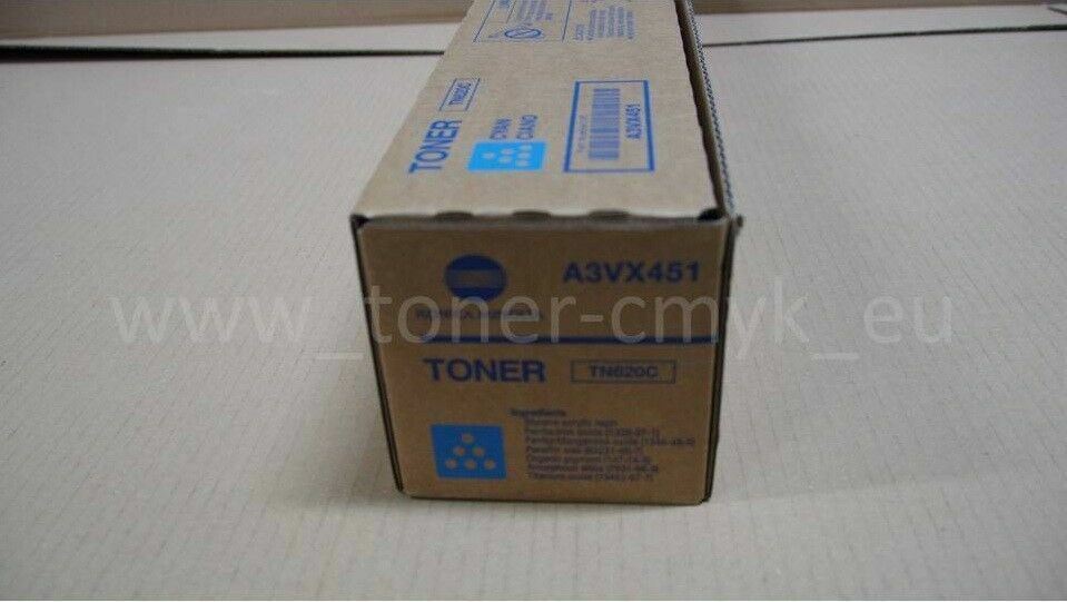 Konica Minolta TN620C Toner Cyan A3VX451 für Bizhub Press Pro 1060 1070 2060 NEU