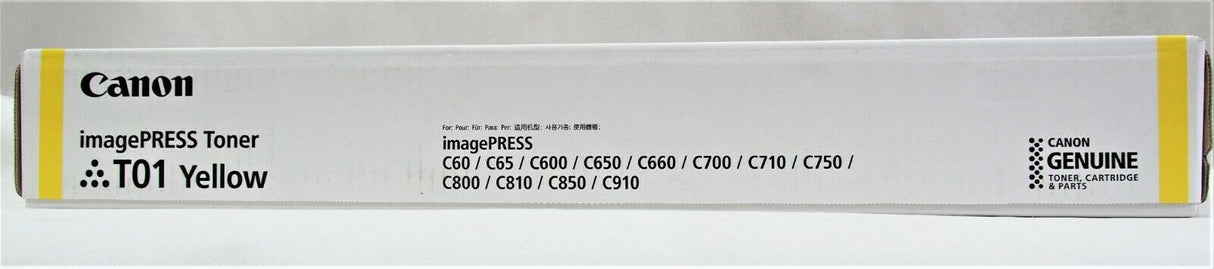 Original Canon Gelb (Yellow) T01 8069B001 for IP C60 65 600 650 660 700 710 750
