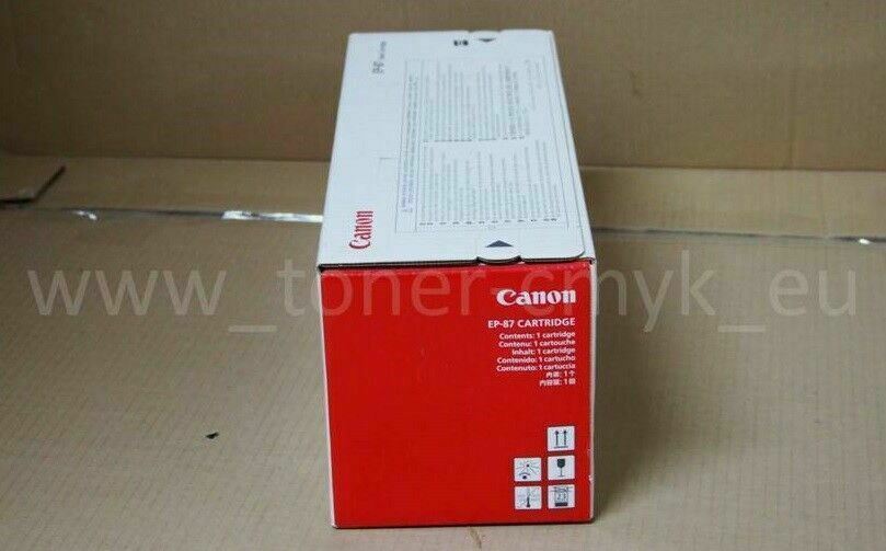 Original Canon EP87 Toner Yellow 7430A003 for LBP 2410 LBP 87 NEU OVP