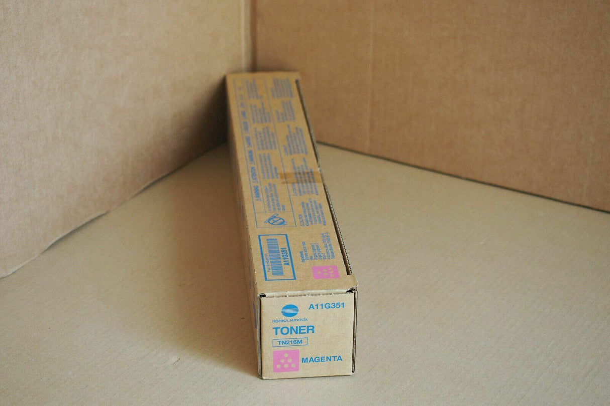 Original Konica Minolta TN216M Toner Magenta A11G351 for Bizhub C220 C280