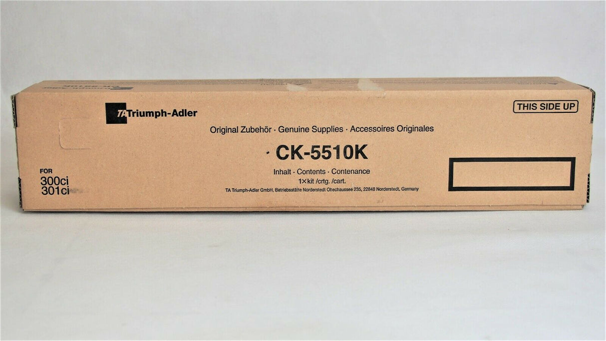 "Original Triumph Adler CK-5510 Black Toner 1T02R40TA0-A für 300ci 301ci NEU OVP