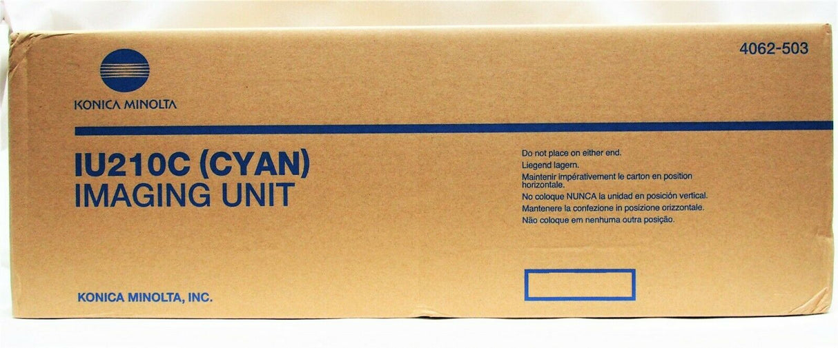 "Original Konica Minolta IU210C Cyan Imaging Unit 4062-503 für Bizhub C 240 252