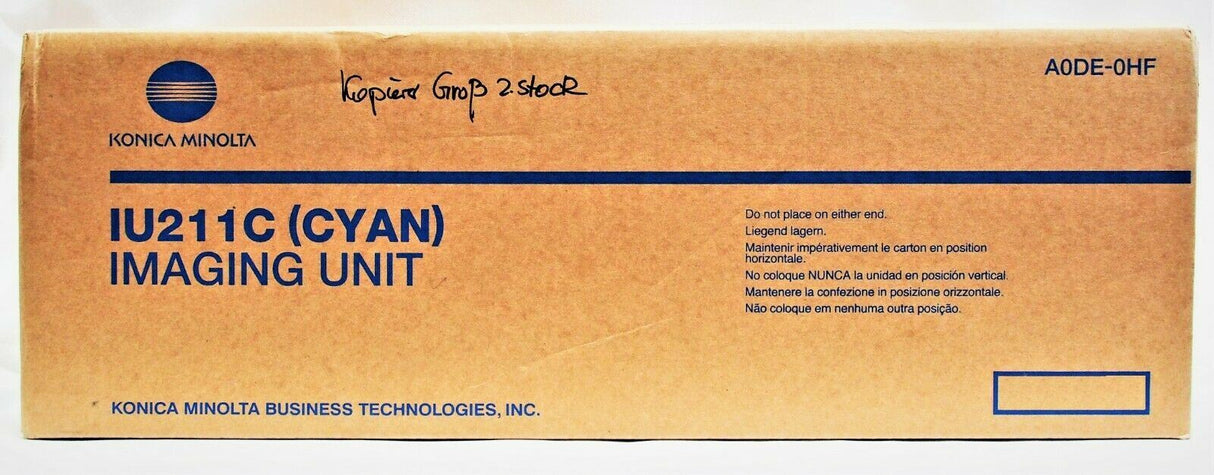 "Original Konica Minolta IU211C Cyan Imaging Unit A0DE0HF für Bizhub 203 253 NEU