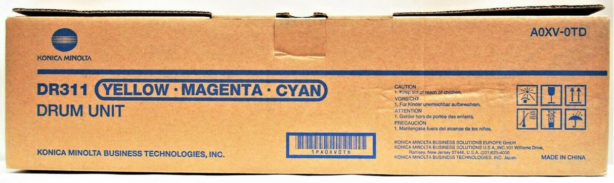 Konica Minolta A0XV-0TD / DR311 CMY Drum Unit Bizhub C220 C280 C360