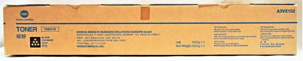 Konica Minolta TN621C A3VX152 Toner Cyan für Bizhub C71 NEU