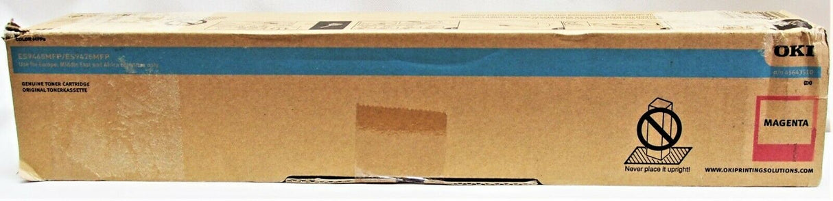 "Original OKI Magenta Toner 45643510 für ES 9465 9475MFP 33.600 Seiten NEU OVP