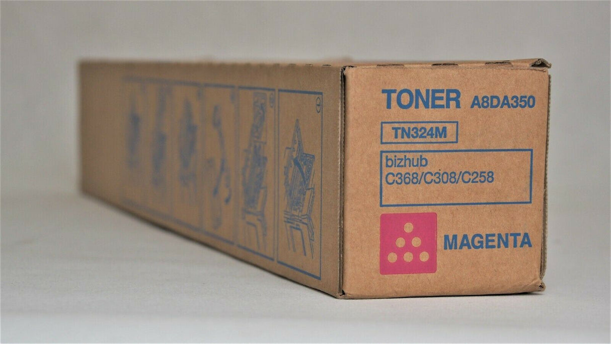 Original Konica Minolta TN324M Toner Magenta A8DA350 für Bizhub C368 C308 C258 N