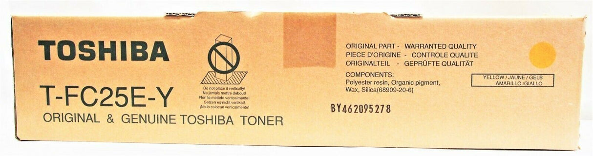 Original Toshiba T-FC25E-Y / 6AJ00000081 Toner Gelb for E-Studio 2040C 2540C 3