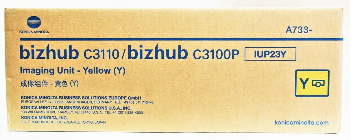 Konica Minolta IUP23Y Gelb (Yellow) Imaging Unit A73308H for Bizhub C 3100 3110