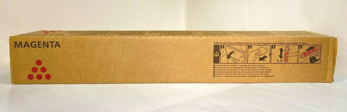 "Original RICOH Toner Print Cartridge Magenta 842018 for MP C3502 NEU OVP