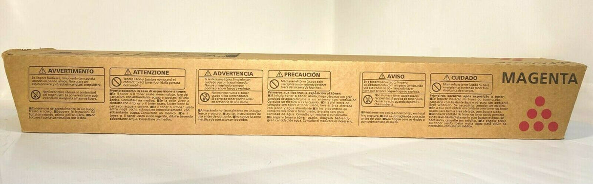 "Original RICOH Toner Print Cartridge Magenta 842018 for MP C3502 NEU OVP