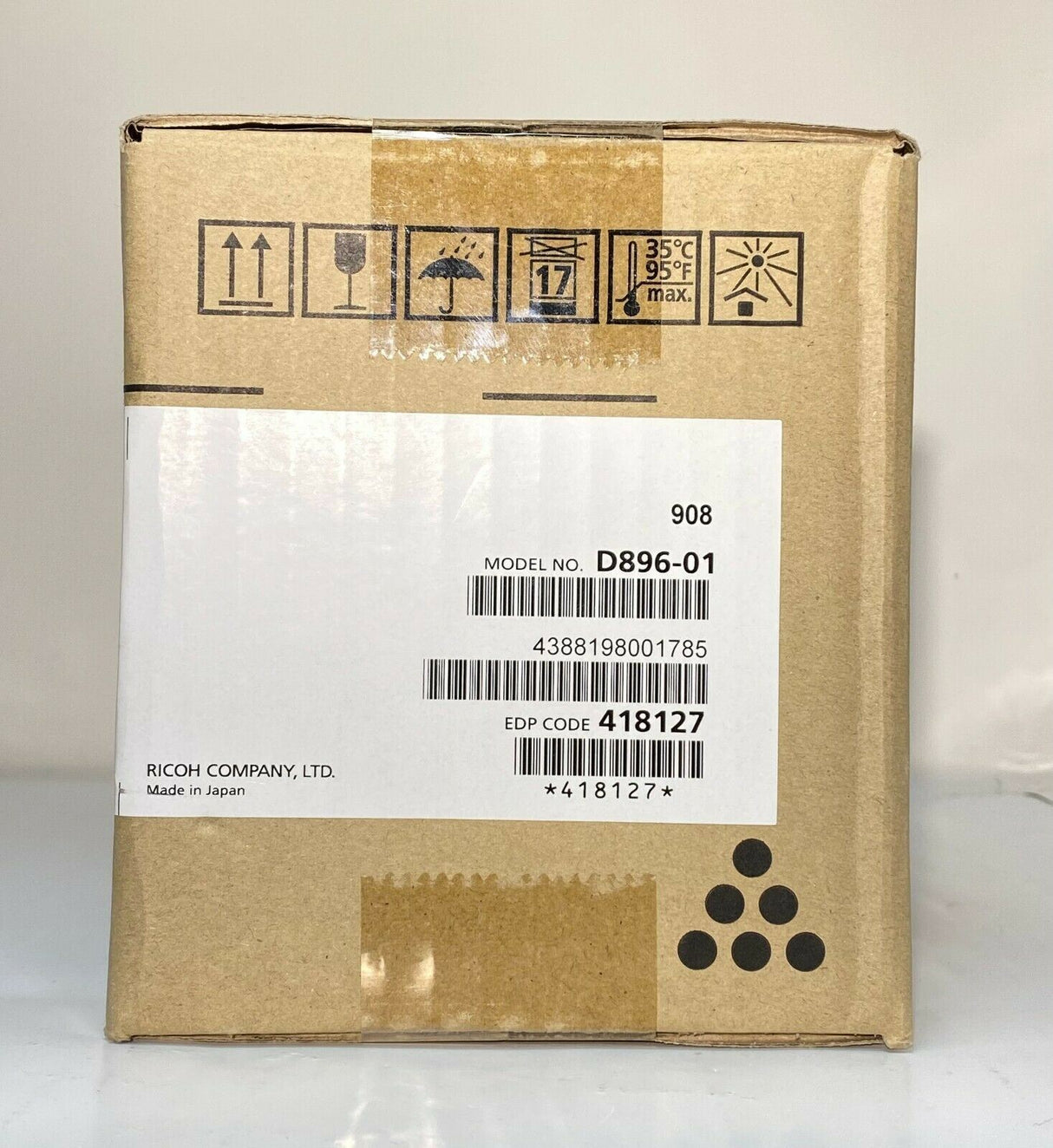 "Original RICOH Toner Black 418127 für IM 430 P 502 NEU OVP