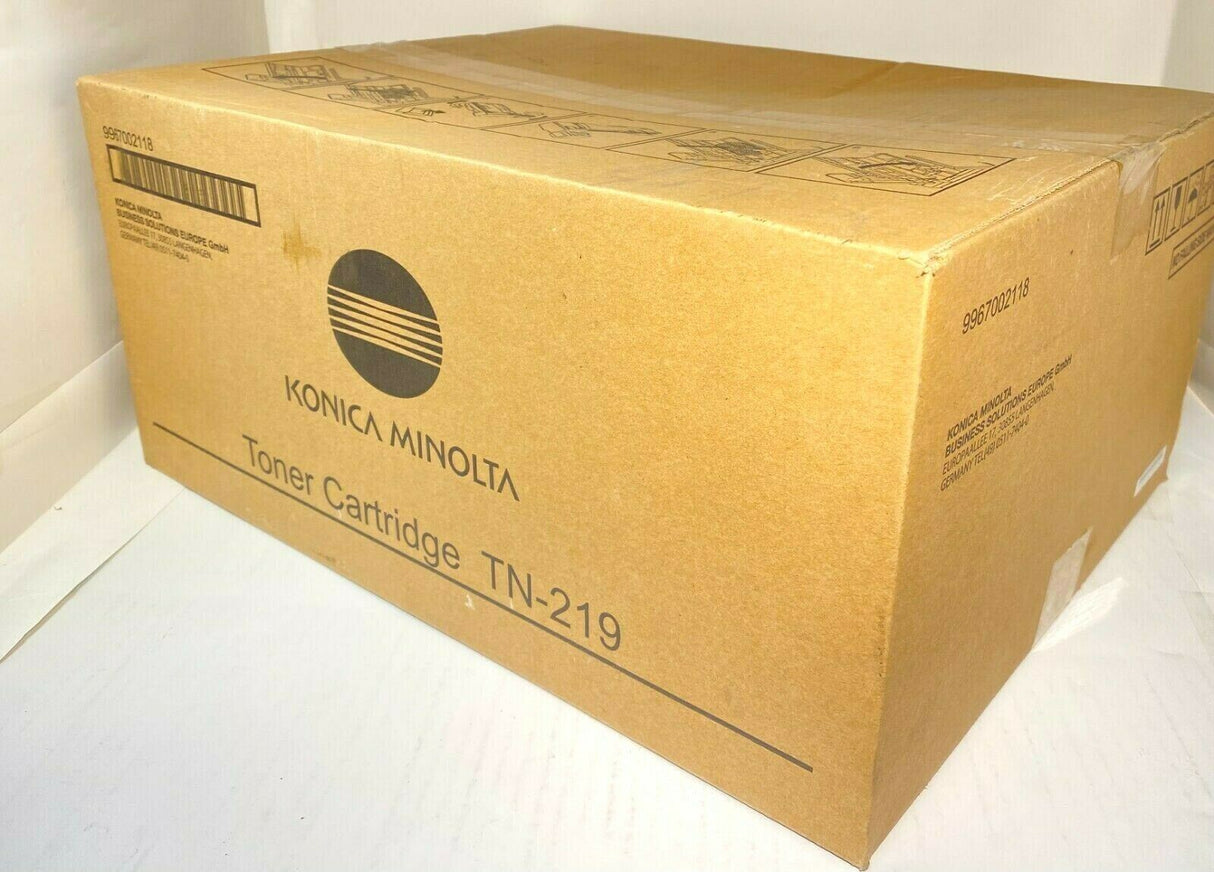 "Original Konica Minolta TN-219 Schwarz Toner TN219 9967002118 Black bizhub 25e