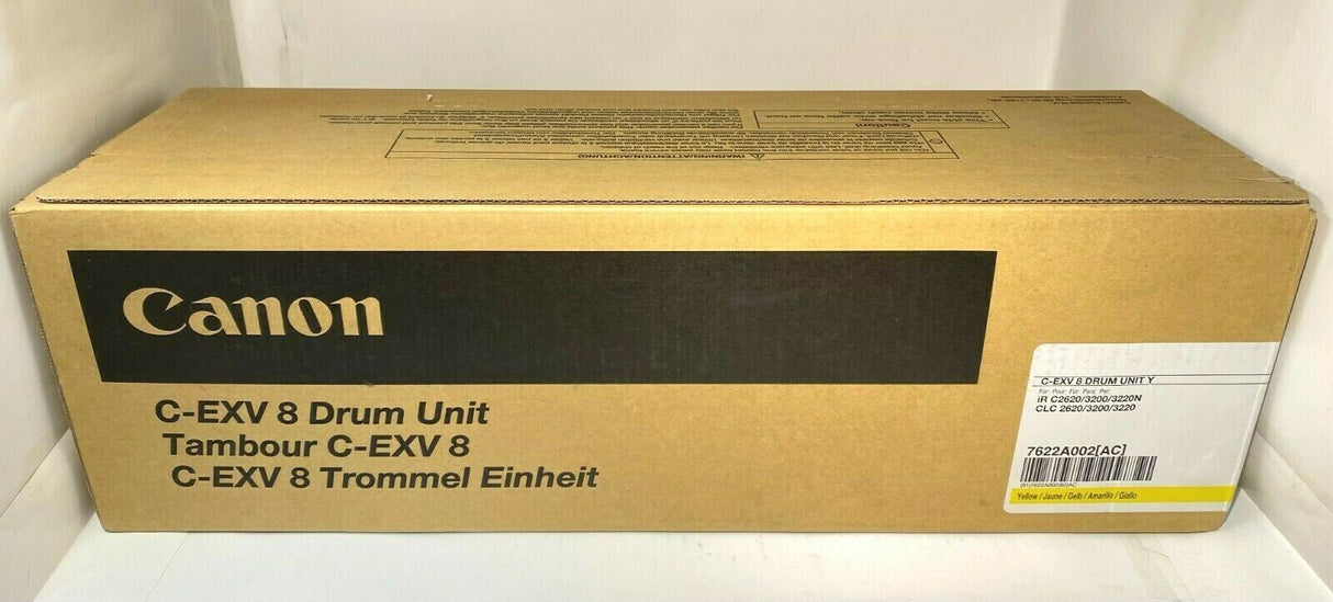 "Original Canon C-EXV8 Trommel Gelb 7622A002 für iR CLC 2620 3200 3220 NEU OVP