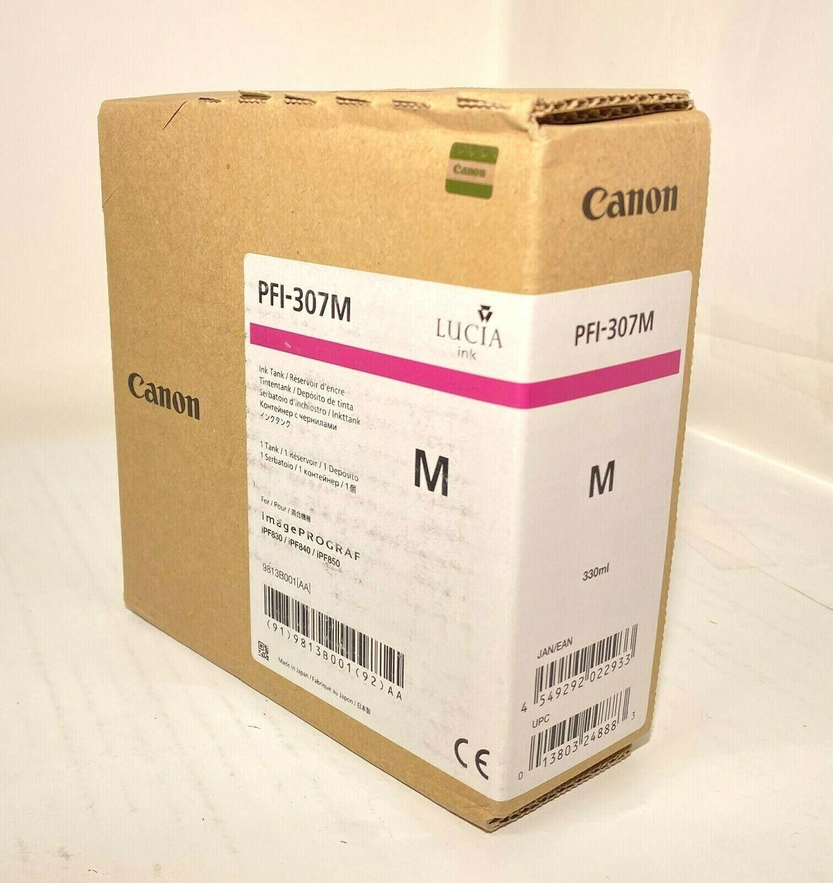 Original Canon PFI-307M Magenta Tintenpatrone 9813B001 for iPF830 iPF840 iPF850