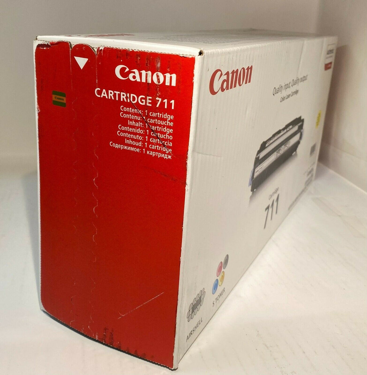 "Original CANON 711 Yellow Toner 1657B002 für LBP 5300 5360 MF 9130 9220 9280