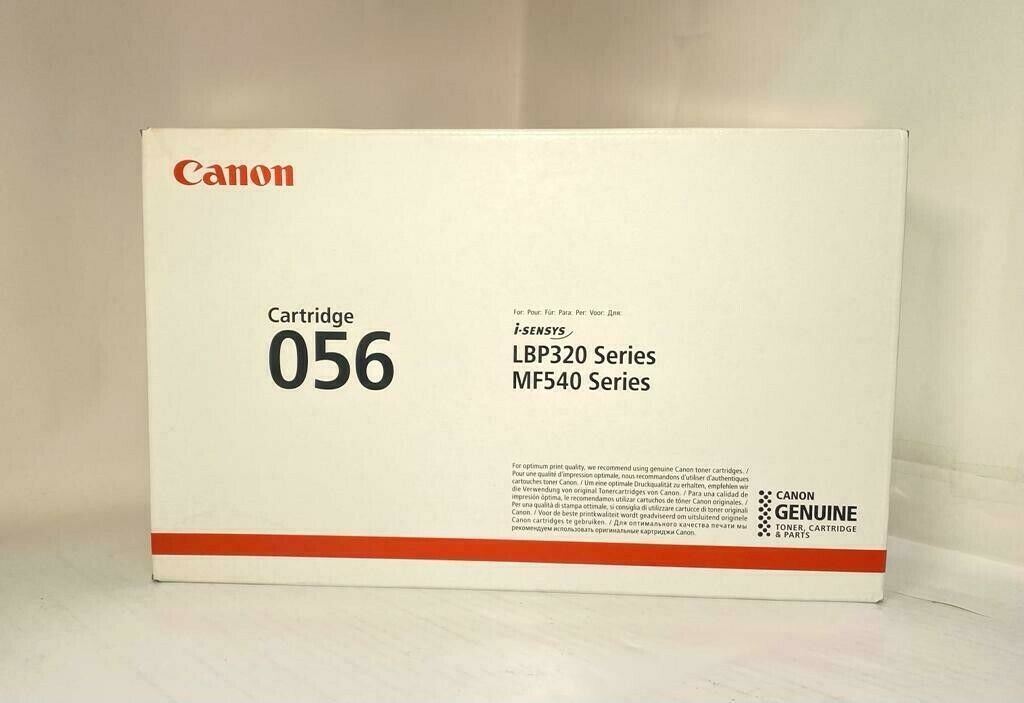 "Original CANON 056 Black Toner 3007C002 für i-SENSYS LBP320 MF540 Series NEU