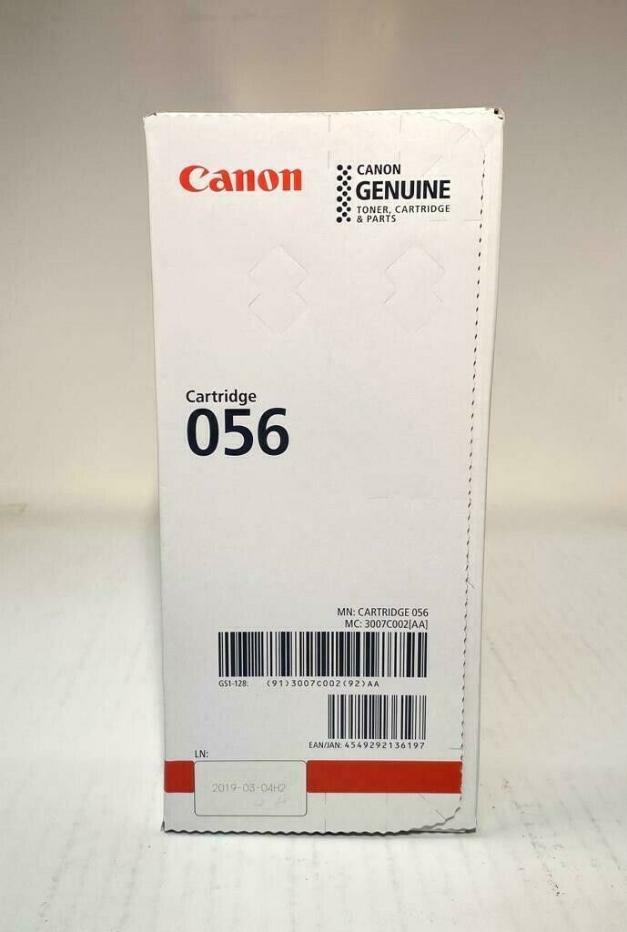 "Original CANON 056 Black Toner 3007C002 für i-SENSYS LBP320 MF540 Series NEU