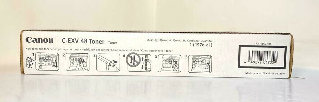 "Original Canon C-EXV48 Cyan Toner 9107B002 für imageRUNNER C1325 C1335