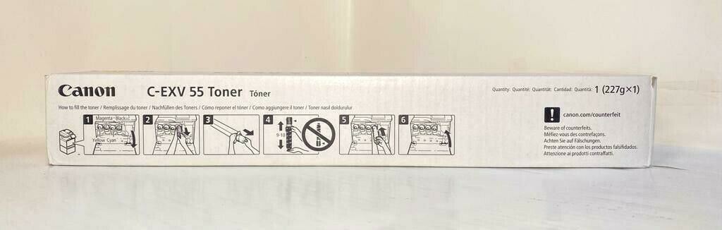 Original Canon C-EXV55 Gelb Toner 2185C002 for iR ADVANCE C256 C356 C-EXV55Y NE
