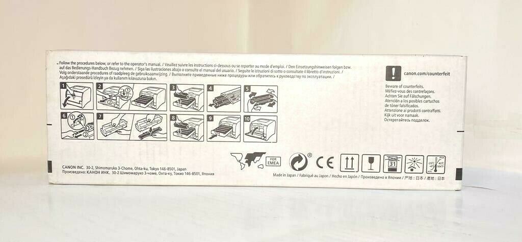 "Original CANON 2er Pack Schwarz Toner 2662B017 Cartridge 718 i-SENSYS LBP7200C