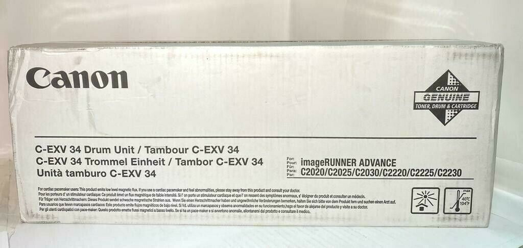 "Original CANON C-EXV34 Magenta Drum Unit 3788B003 für iR Adv C2020 C2030