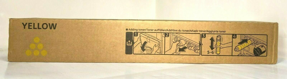 "Original Infotec Toner Yellow Gelb 884943 für ISC 3535 / 4045 Neu