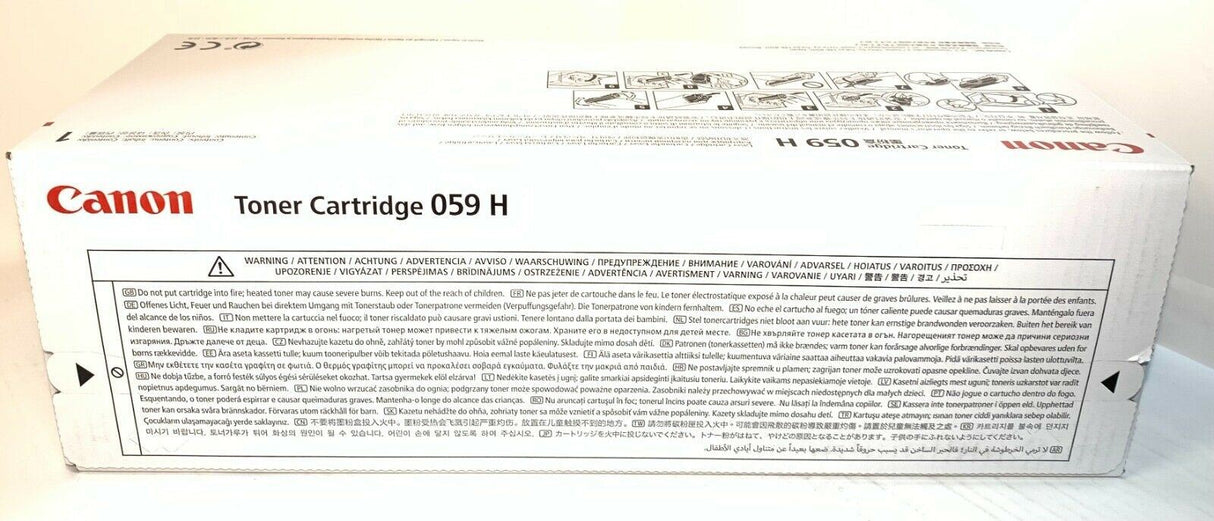 Original Canon 059H Black Toner 3627C001 for LBP850C Series NEU OVP