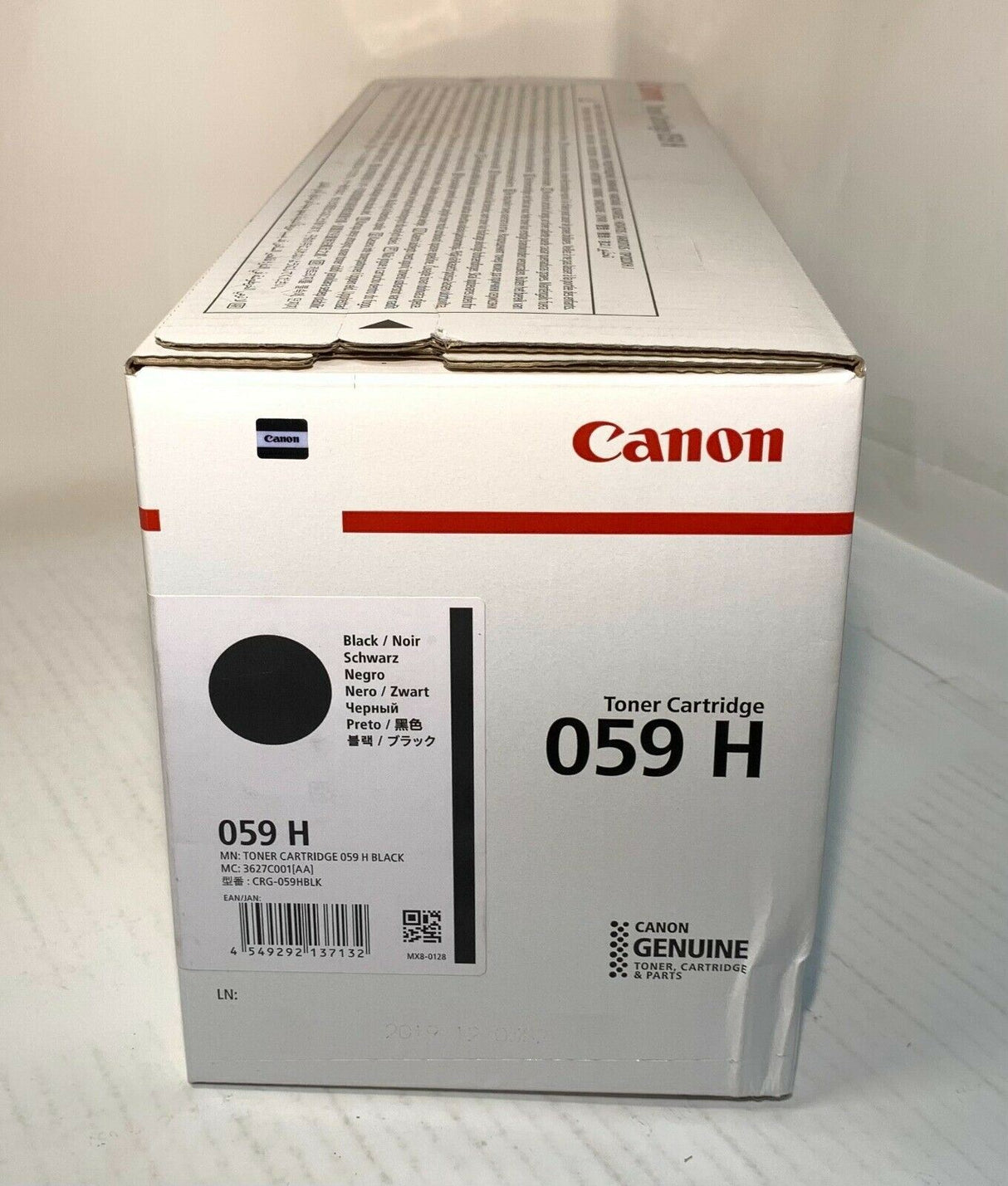 Original Canon 059H Black Toner 3627C001 for LBP850C Series NEU OVP
