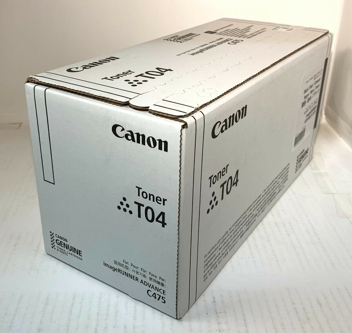 Original Canon 2980C001 T04 Black Toner Schwarz for imageRUNNER ADVANCE C475 NEU