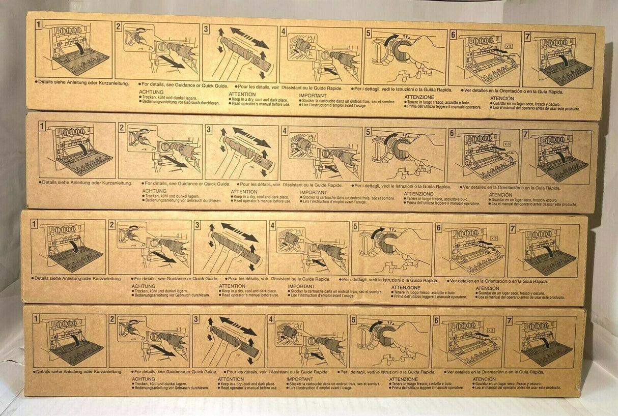 4 x Original Toner DEVELOP INEO +224 +284 +364 / TN321K TN321C TN321M TN321Y NEU