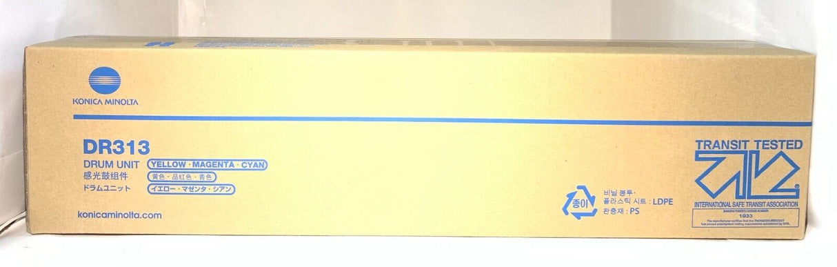 Original Konica Minolta Drum DR313 Color CMY A7U40TD for Bizhub C258 C308 C368 N