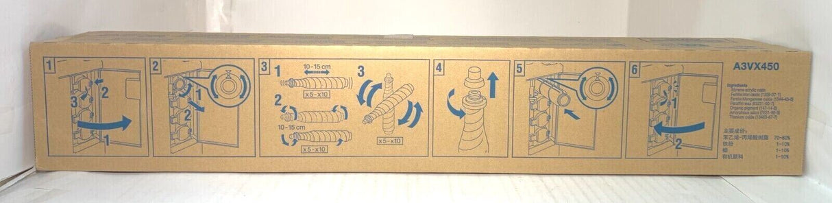 Original Konica Minolta TN619C / A3VX450 Toner Cyan Bizhub C1060 C1070 NEU OVP