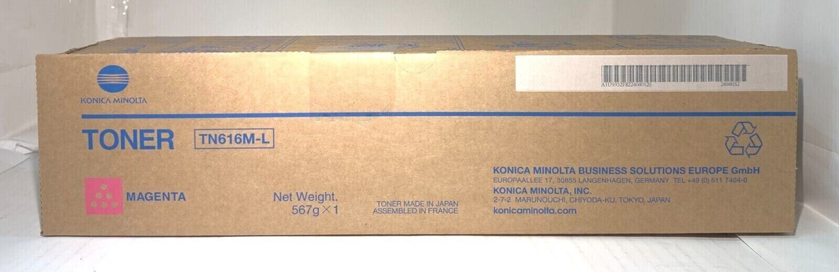 Original Konica Minolta TN616M-L Magenta Toner A1U9352 for Bizhub Pro C6000 NEU