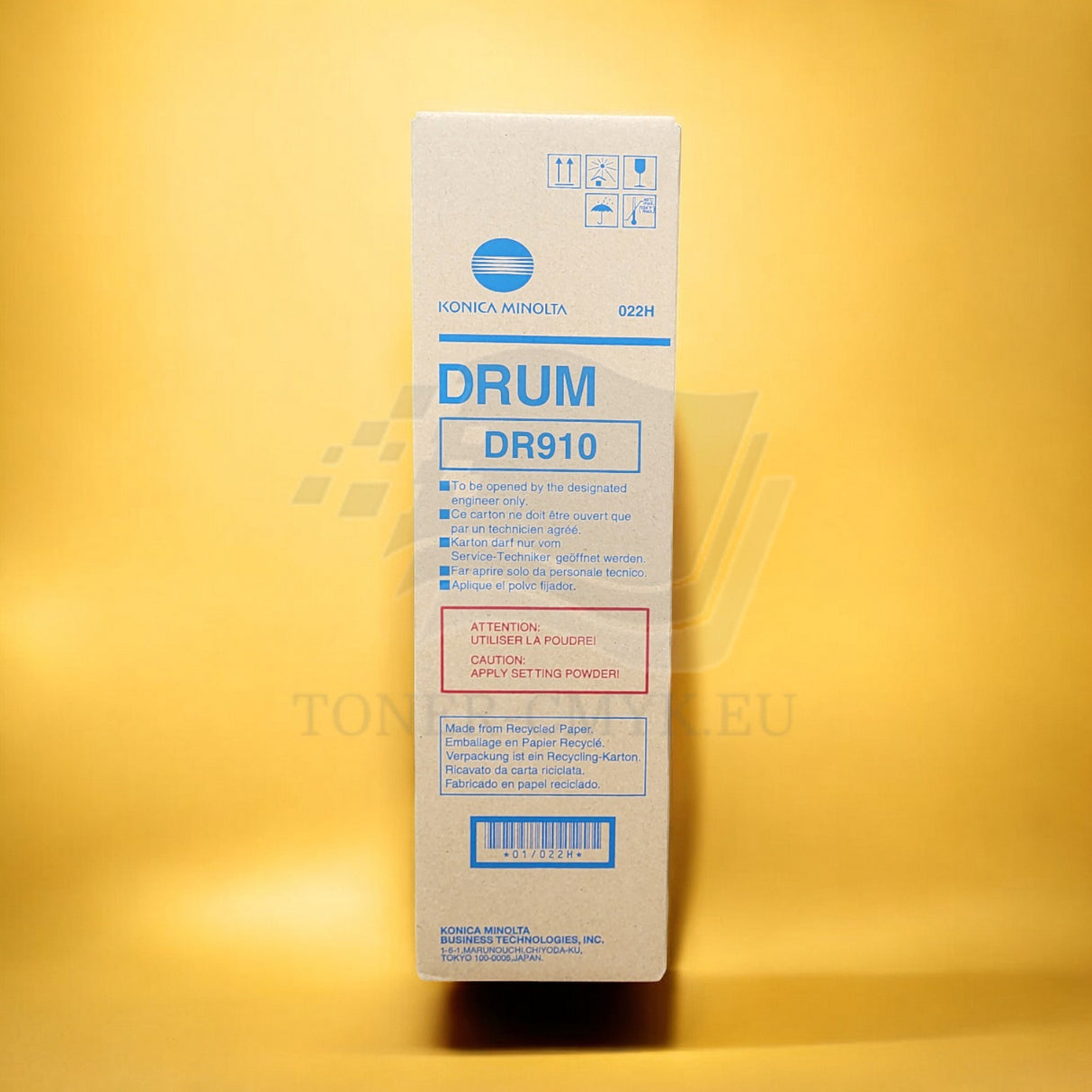 "Originele Konica Minolta DR910 Drumeenheid Zwart 022H voor Bizhub PRO 920 950 NIEUW