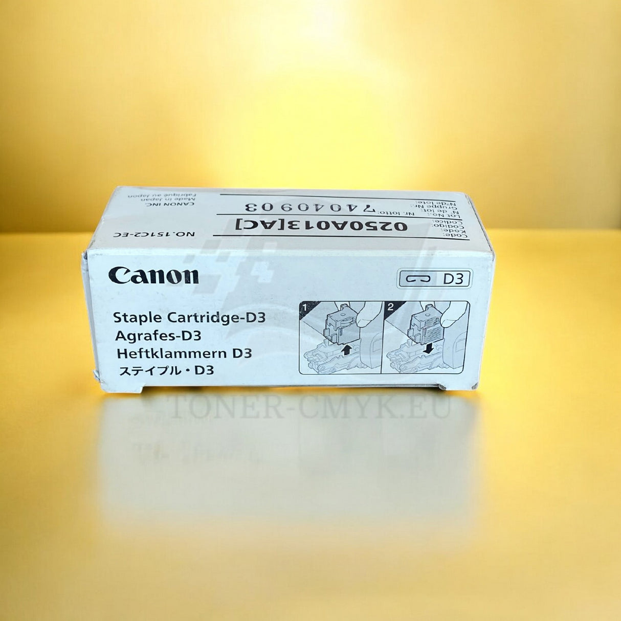 "CARTOUCHE D'AGRAFES Canon D3 d'origine 0250A013 iR5800 iR5870 iR5870 iR5880 iR6800^