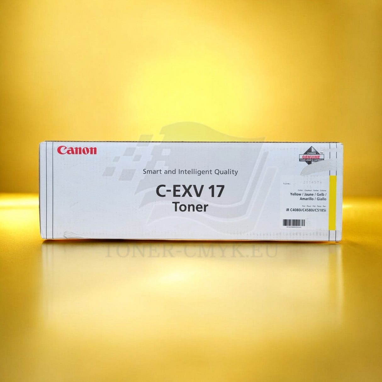 Originální toner Canon C-EXV 17 žlutý 0259B002 pro iR C4080 iR C4080i iR C4580