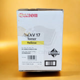 Originální toner Canon C-EXV 17 žlutý 0259B002 pro iR C4080 iR C4080i iR C4580