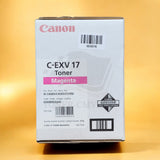 Original Canon C-EXV 17 Toner Magenta 0260B002 iR C4080 iR C4080i iR C4580 iR