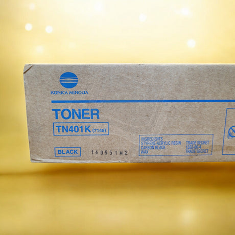 "Originele Konica Minolta TN401K Toner Zwart 02AS voor Konica Minolta 7145 NIEUWE OVP