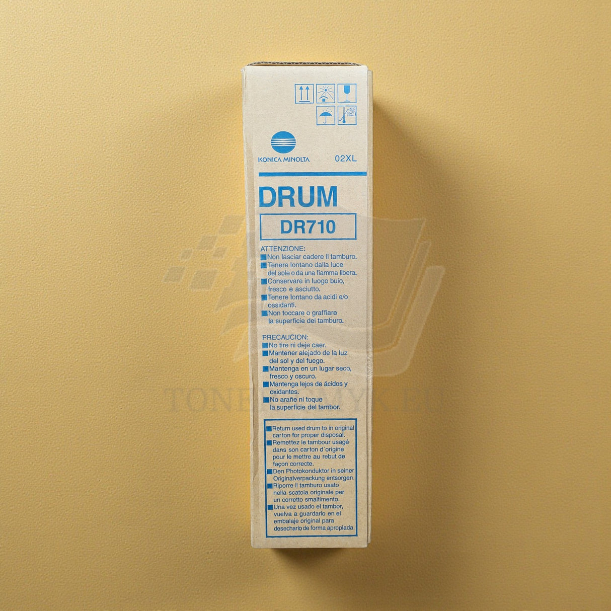 "Originální buben Konica Minolta 02XL DR710 pro Bizhub 751 750 601 600 NOVÝ