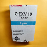 "Originele Canon C-EXV 19 Toner Cyaan 0398B002 voor imagePRESS C 1 imagePRESS C 1 P