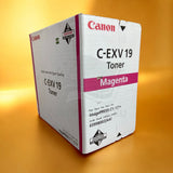 "Originele Canon C-EXV 19 Toner Magenta 0399B002 voor imagePRESS C 1 NIEUWE OVP