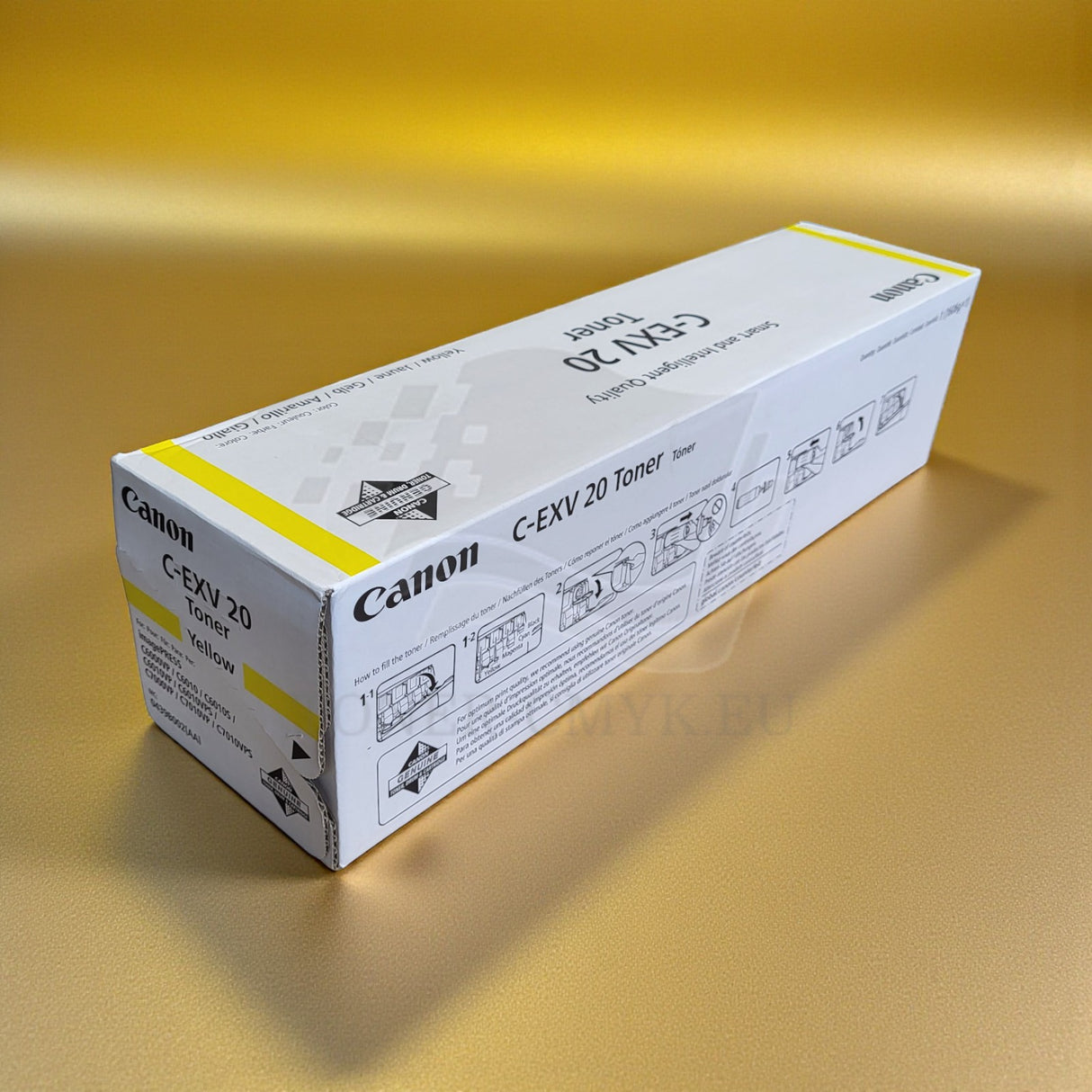 Canon C-EXV 20 toner geel 0439B002 ImagePRESS C6000 6010 7000 7010 NEU