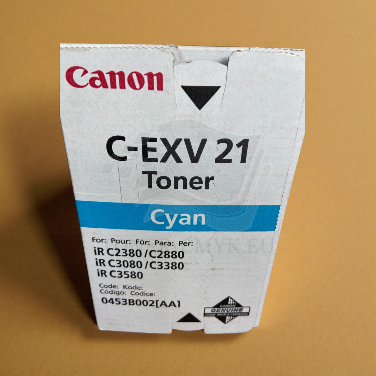 Original Canon 0453B002 / C-EXV21 Tonerkartusche Cyan für iR C2380i C3580 NEU