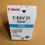 Original Canon 0453B002 / C-EXV21 Tonerkartusche Cyan für iR C2380i C3580 NEU