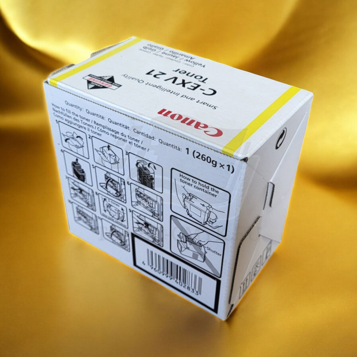 Original Canon C-EXV21 Yellow Gelb Toner for iR C2380i - C3580 NEU